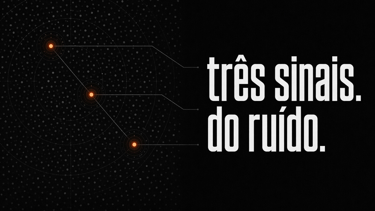 Radar FSTech #10, três sinais do ruído